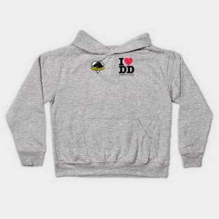 I heart Diamond Dogs Kids Hoodie